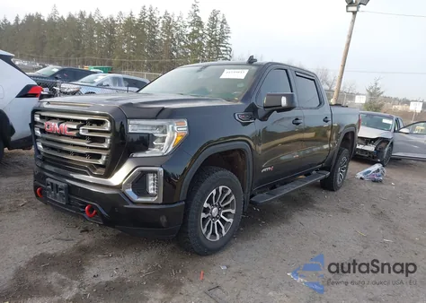 2020 GMC Sierra 1500 4Wd Short Box At4 z USA, uszkodzony, nr VIN 3GTP9EEL5LG143174